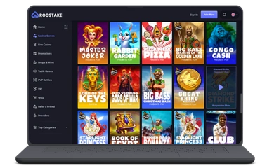 RooStake Casino site