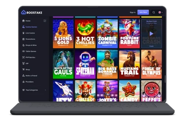 RooStake Casino site
